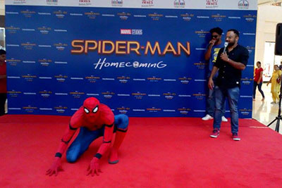 Meet Spiderman - 8th July 2017