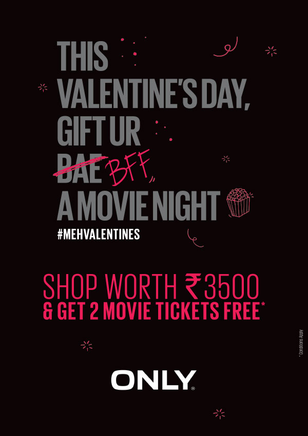 This Valentine's Day Gift UR BFF A Movie Night